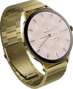 GARETT Smartwatch Verona 2 zlatá gold solid steel inteligentné hodinky