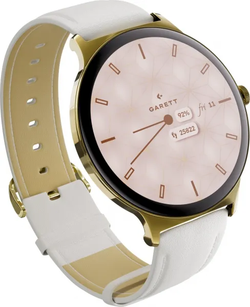GARETT Smartwatch Verona 2 zlatá gold solid steel inteligentné hodinky