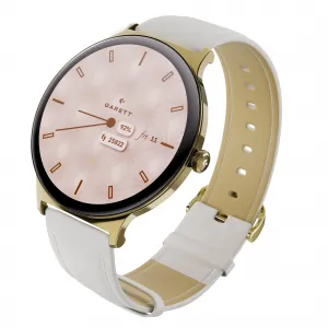 GARETT Smartwatch Verona 2 zlatá gold solid steel inteligentné hodinky