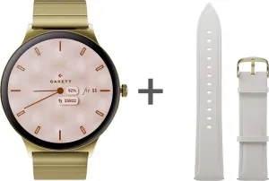 GARETT Smartwatch Verona 2 zlatá gold solid steel inteligentné hodinky