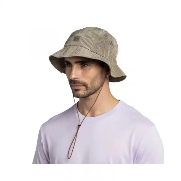 Klobúk BUFF GO BUCKET HAT SOLID TUNDRA KHAKI