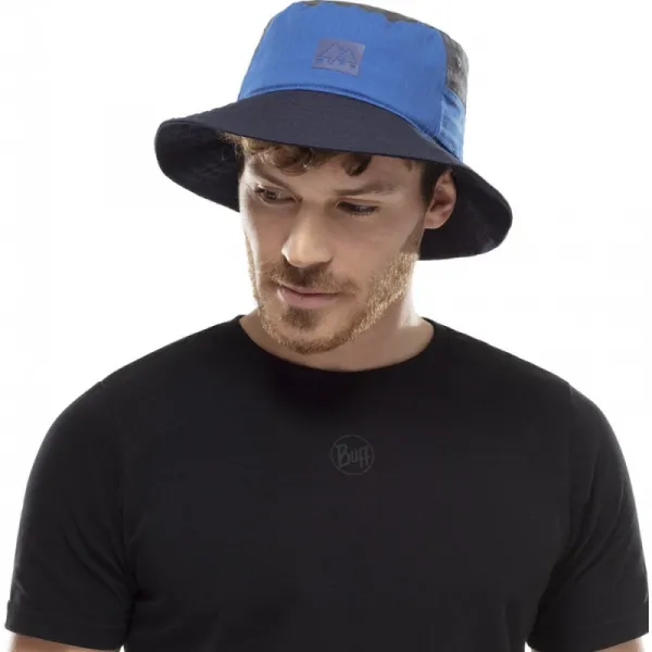 Klobúk BUFF SUN BUCKET HAT HAK BLUE