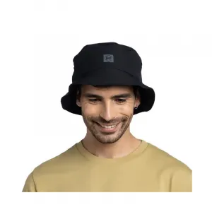 Klobúk BUFF ADVENTURE BUCKET HAT SOLID BLACK