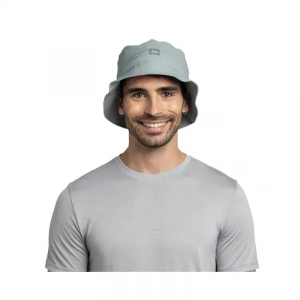Klobúk BUFF ADVENTURE BUCKET HAT SOLID FLINT