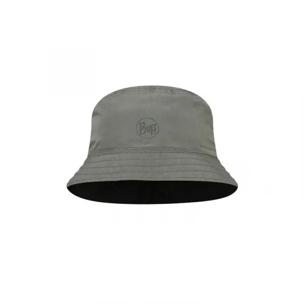 Klobúk BUFF TRAVEL BUCKET HAT GLINE BLACK-GREY