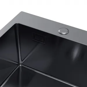 VELAZO Jednokomorový oceľový drez 40 x 50 cm PVD grafit, Velazo VELAZ4050B