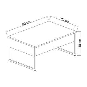 Living Room Furniture Set Luxe Set - White, Black