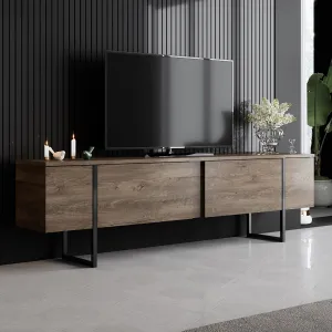 Kalune Design Súprava nábytku do obývacej izby Luxe orech/čierna II