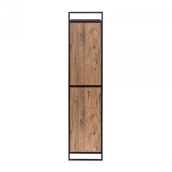 Kalune Design Šatní skříň Dynamic 64 cm borovice Atlantic/černá