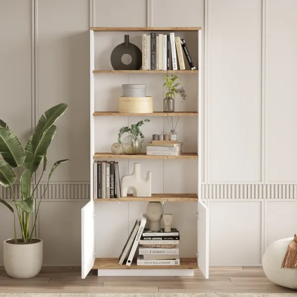 Kalune Design Sada nábytku do obývacího pokoje Fr 19 borovice Atlantic/bílá