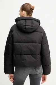 Bunda Pinko čierna farba, zimná, oversize, 105656 A2TF