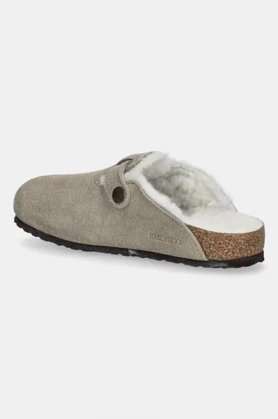 Detské semišové šľapky Birkenstock Boston