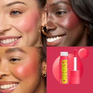 NYX Professional Makeup Fat Cheeks Juicy Blush tekutá lícenka odtieň 06 Bouncin Berry 8 ml