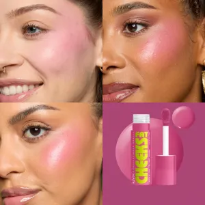 NYX Professional Makeup Fat Cheeks Juicy Blush tekutá lícenka odtieň 07 Plum Pop 8 ml