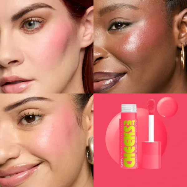 NYX Professional Makeup Fat Cheeks Juicy Blush tekutá lícenka odtieň 03 Guava Gush 8 ml