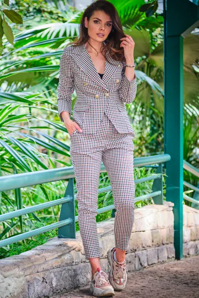 Dámske sako Awama Patterned