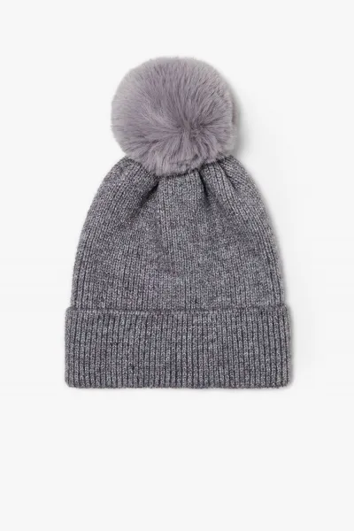 Marisse Cap with a pompom