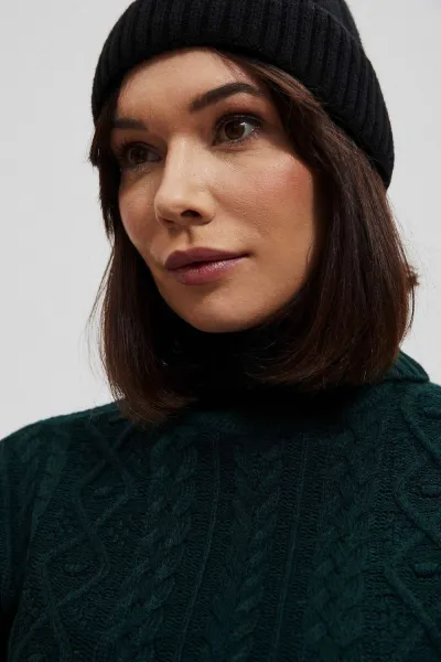 Marisse Cap with a pompom