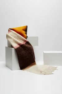 Marisse Striped scarf