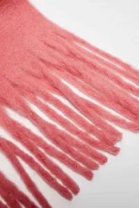 Marisse Plain scarf with fringes
