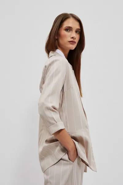 WOMEN'S JACKETS L-MR-4008 L.Beige