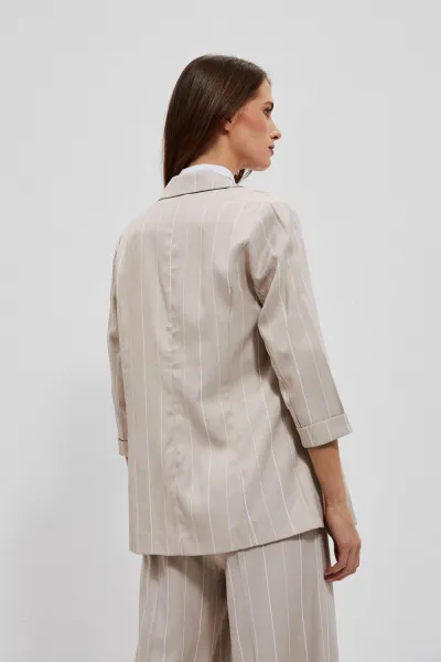 WOMEN'S JACKETS L-MR-4008 L.Beige