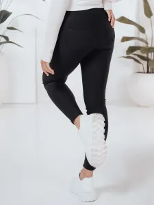 Dámske čierne push-up legíny