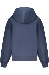 Modrá mikina s kapucňou