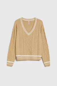 Marisse WOMEN'S SWEATER Z-SW-4828 BEIGE