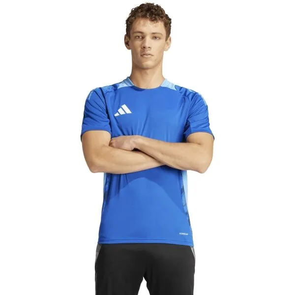 adidas TIRO24 TRAINING JERSEY Futbalový dres, modrá, veľkosť