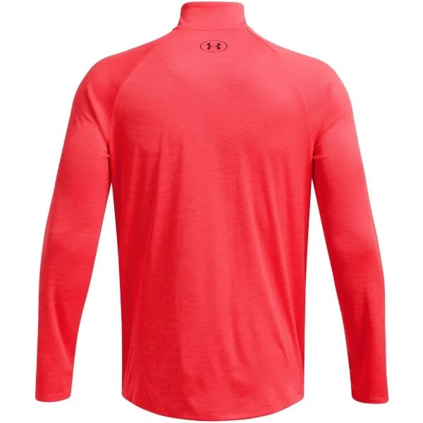 Under Armour TECH TEXTURED Pánske tričko, červená, veľkosť M