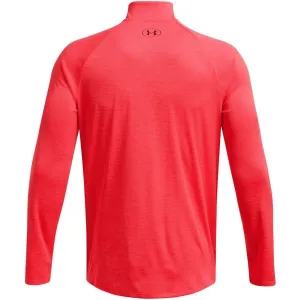 Under Armour TECH TEXTURED Pánske tričko, červená, veľkosť M