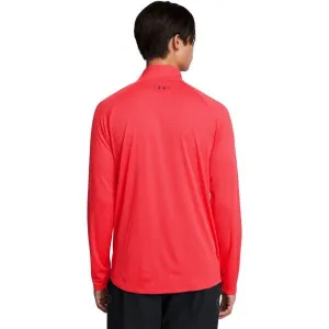 Under Armour TECH TEXTURED Pánske tričko, červená, veľkosť M
