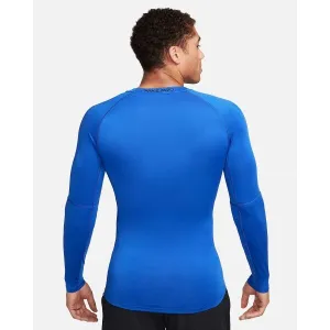 Nike DRI-FIT Pánske termo tričko, modrá, veľkosť