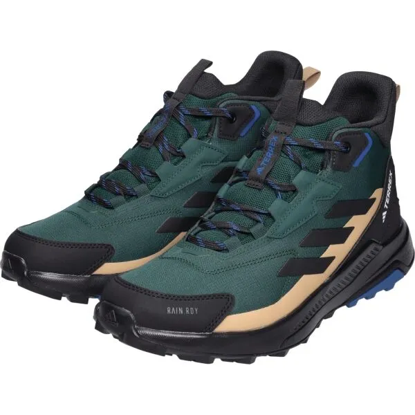 adidas TERREX ANYLANDER MID R.RDY Pánska outdoorová obuv, tmavo zelená, veľkosť 42