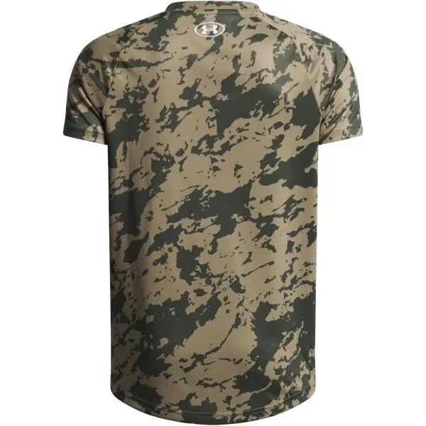Under Armour TECH 2.0 Chlapčenské športové tričko, khaki, veľkosť S