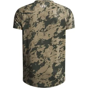 Under Armour TECH 2.0 Chlapčenské športové tričko, khaki, veľkosť S