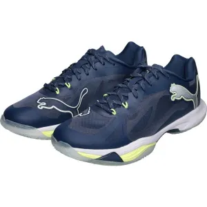 Puma VANTAGE NITRO Pánska hádzanárska obuv, tmavo modrá, veľkosť 44