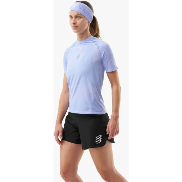Compressport TRAIL RACING SS TSHIRT W Dámske bežecké tričko, modrá, veľkosť