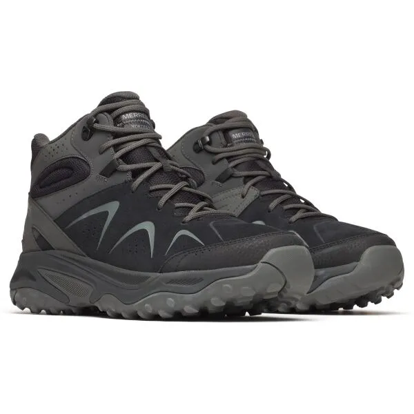 Merrell YOKOTA 3 MID WP Pánska turistická obuv, čierna, veľkosť 43