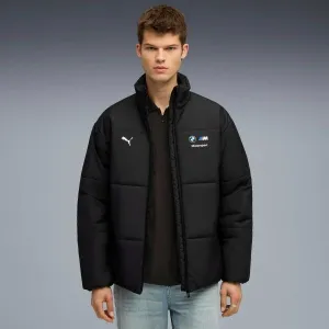 Puma BMW M MOTORSPORT ESSENTIALS+ PUFFER JACKET Pánska bunda, čierna, veľkosť