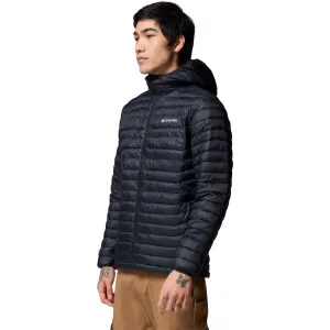 Columbia POWDER PASS HOODED JACKET Pánska outdoorová bunda, čierna, veľkosť