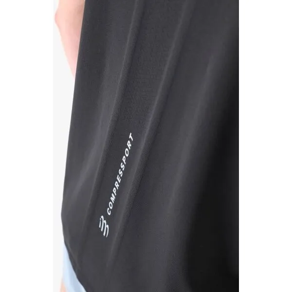 Compressport PERFORMANCE SS TSHIRT M Pánske bežecké tričko, čierna, veľkosť