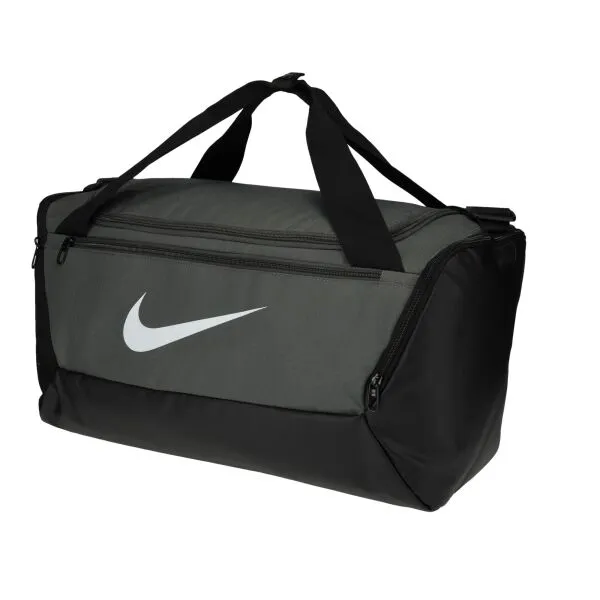 Nike BRASILIA S Športová taška, sivá, veľkosť