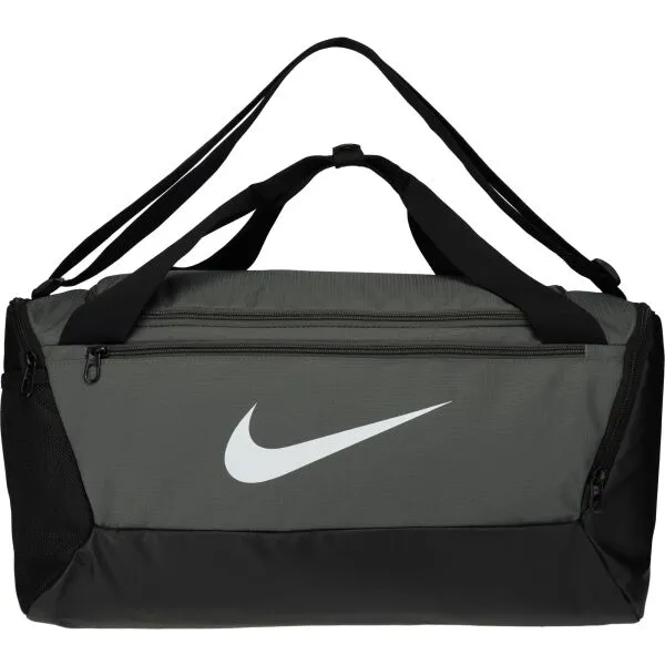 Nike BRASILIA S Športová taška, sivá, veľkosť