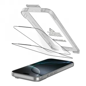 Tech-Protect Quick Set 2x ochranné sklo na iPhone 17 Pro Max, čierne