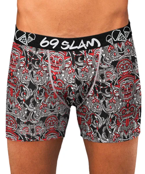 3PACK pánske boxerky 69SLAM hip bamboo (PABRST-BB) S, trenky