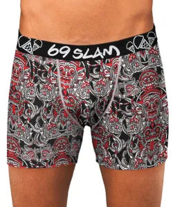 3PACK pánske boxerky 69SLAM hip bamboo (PABRST-BB) S, trenky