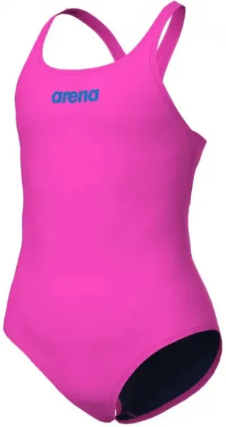 Arena solid swim pro junior shocking pink/river blue 92cm
