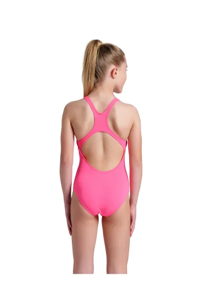 Arena solid swim pro junior shocking pink/river blue 92cm